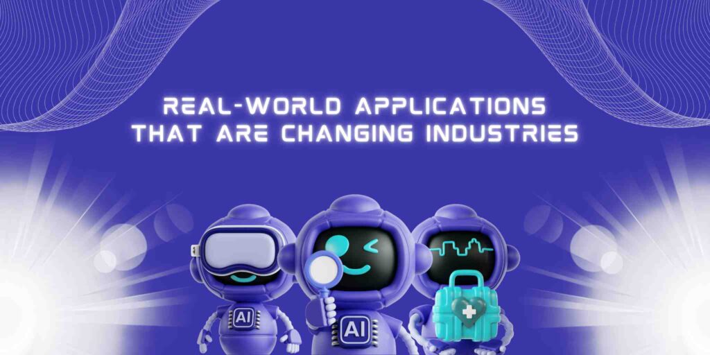 AI robots showcasing real-world applications that are transforming industries