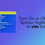 Vim color settings guide