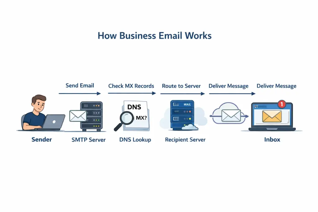 Business email workflow