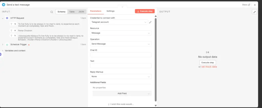 http request setting
