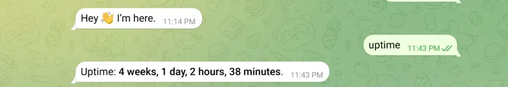 uptime