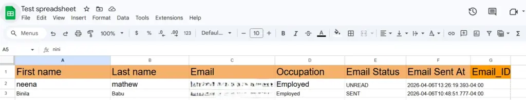 sheet output