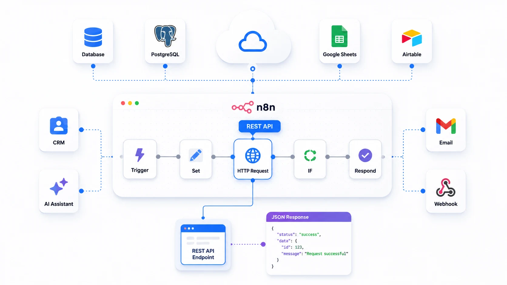 How to Connect REST APIs in n8n