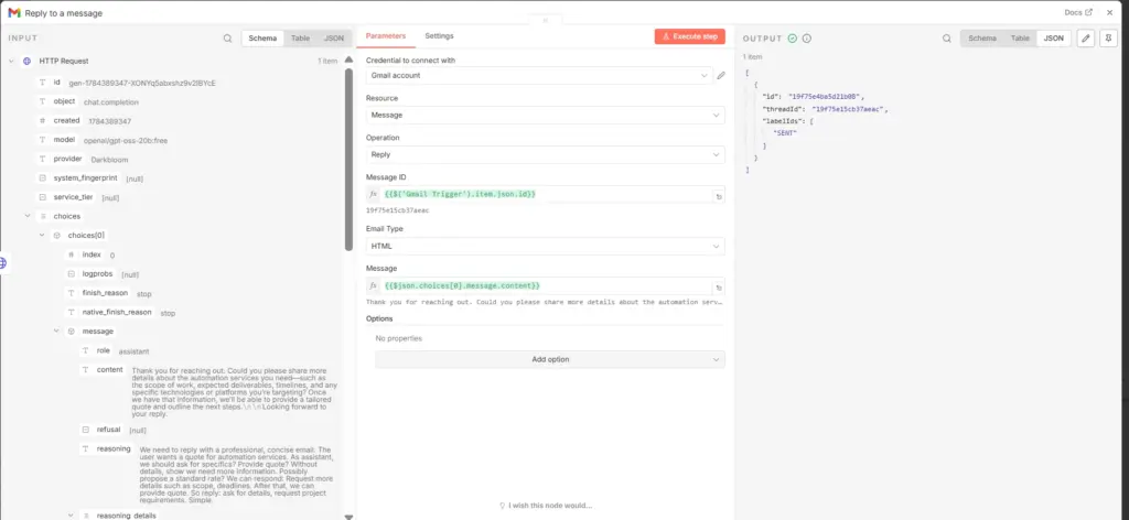 gmail reply node