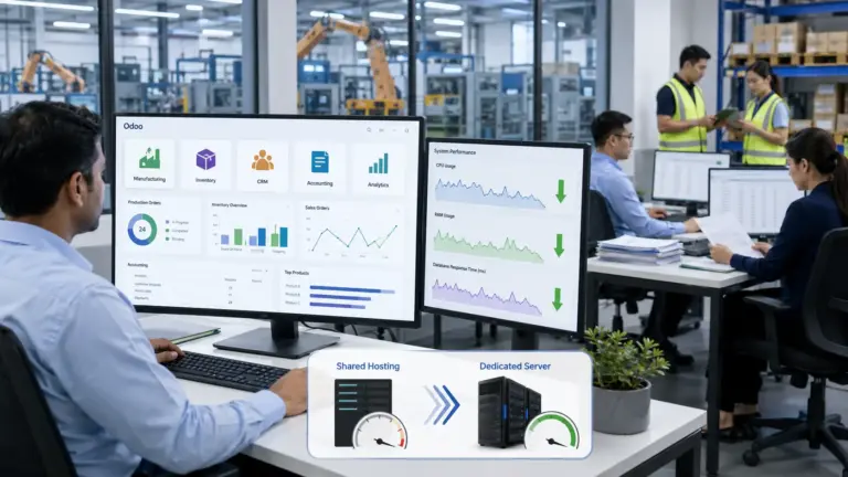 odoo dedicated server casestudy