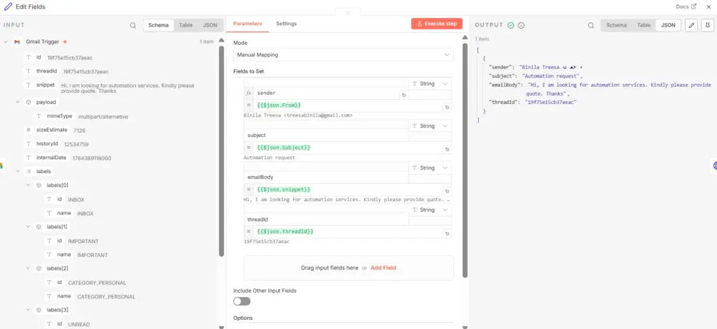 set edit field node