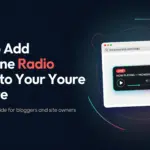 add online radio in website
