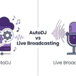 autodj vs live broadcasting