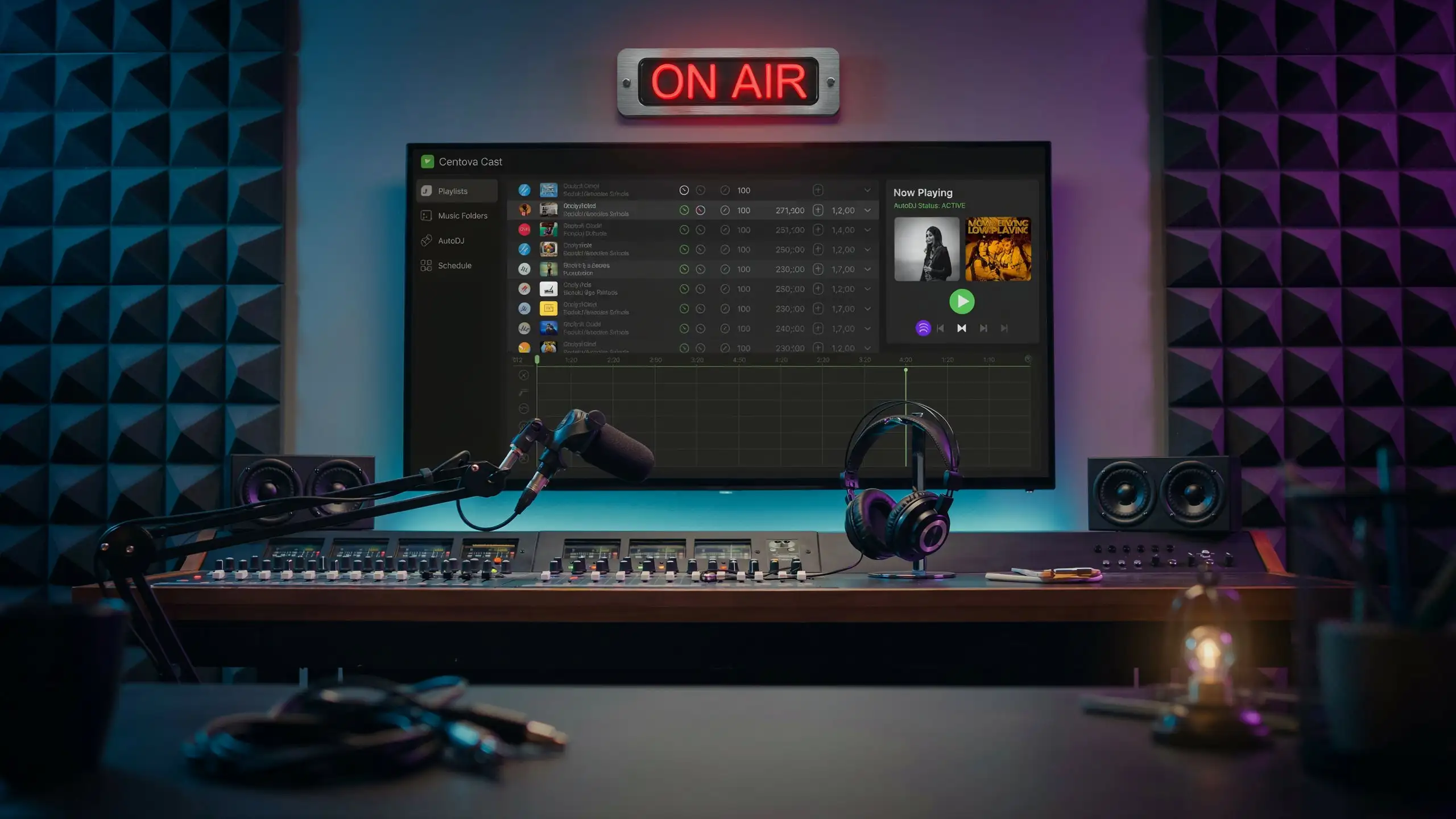 how to create auto dj list