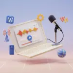 radio hosting centova cast with wordpress website