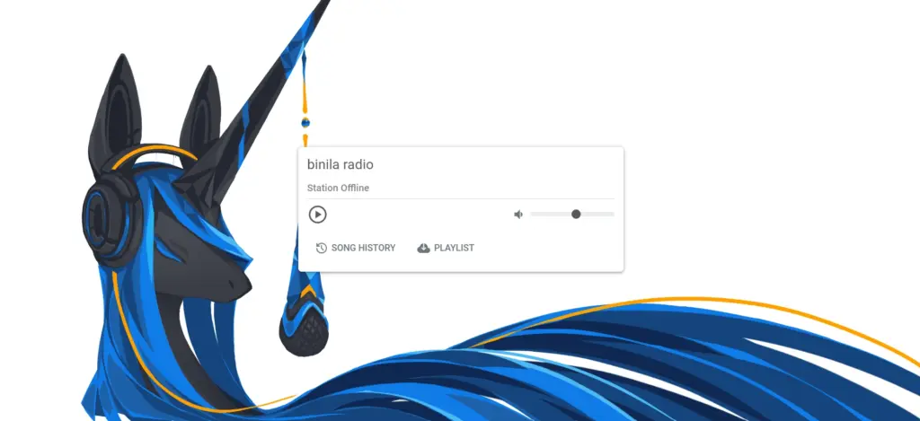 azuracast public page