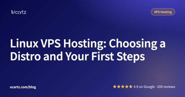 Linux VPS Hosting: Choosing a Distro and Your First Steps