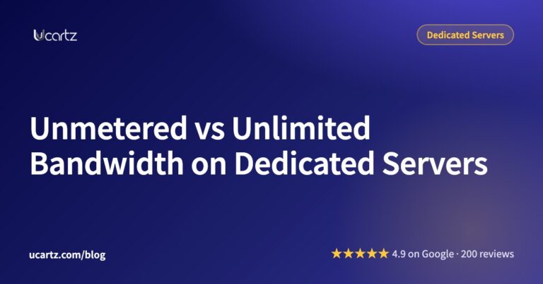 Unmetered vs Unlimited Bandwidth on Dedicated Servers