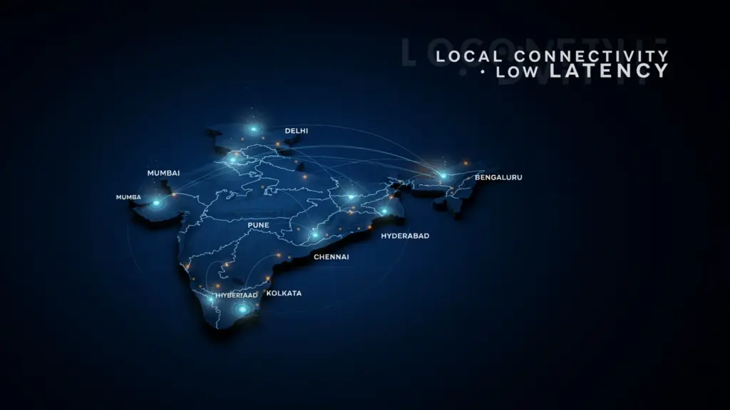 Dedicated server in India for faster local connectivity