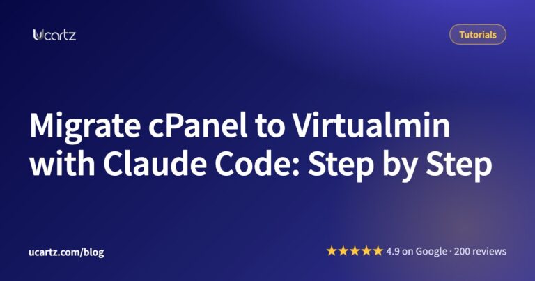 Migrate cPanel to Virtualmin with Claude Code: Step by Step