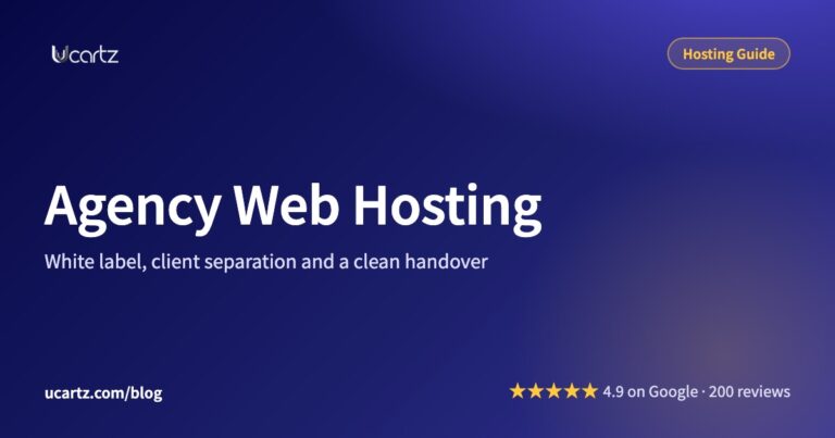 Agency Web Hosting: White Label, Client Separation and Handover