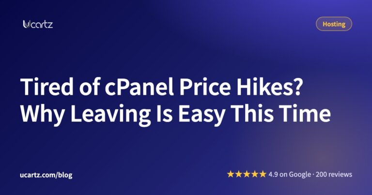 Tired of cPanel Price Hikes? Why Leaving Is Easy This Time