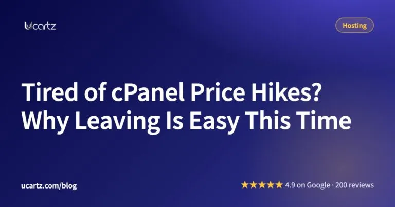 Tired of cPanel Price Hikes? Why Leaving Is Easy This Time