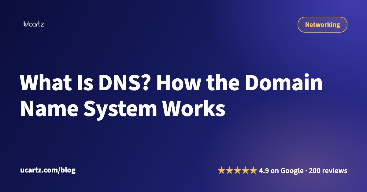 What Is DNS? How the Domain Name System Works