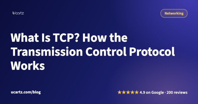 What Is TCP? How the Transmission Control Protocol Works
