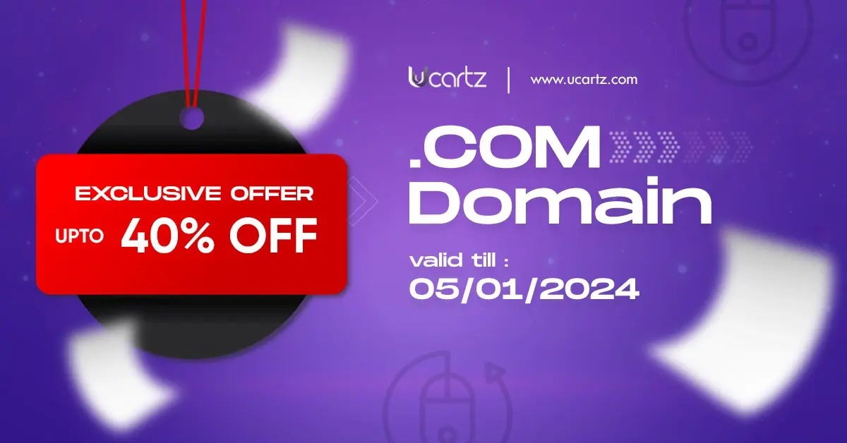 get a .com domain at 5$
