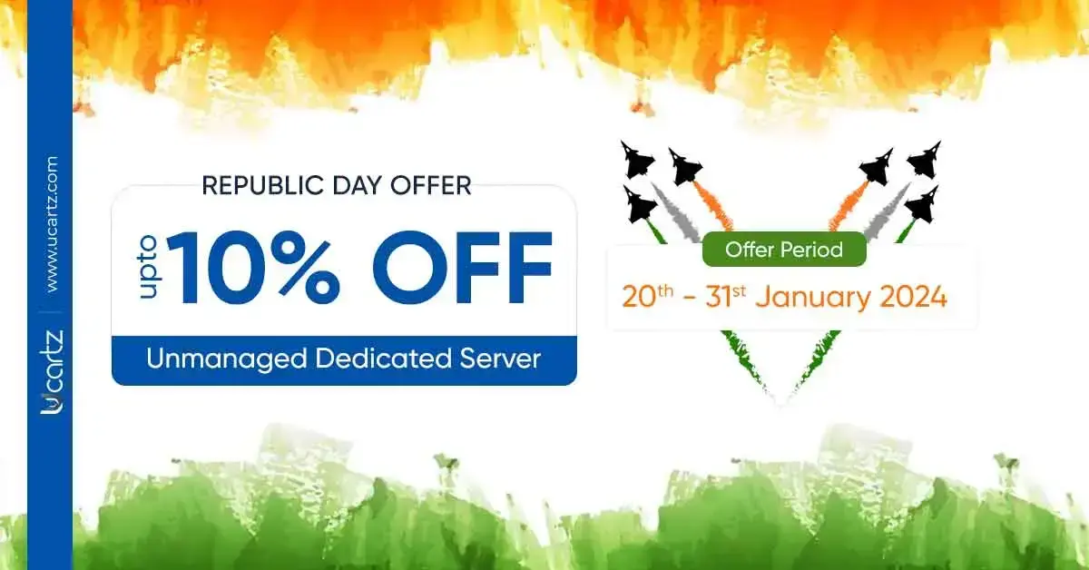 Republic day dedicated server offer