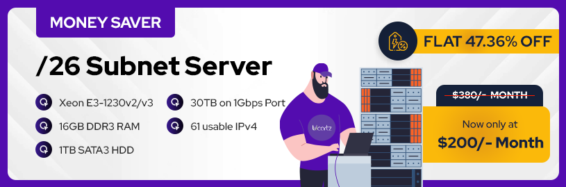 61 IPv4 server offer