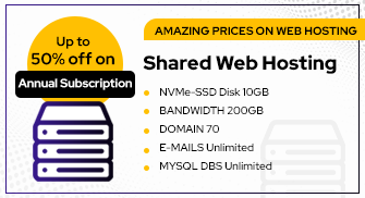 Sales on cPanel Web Hosting