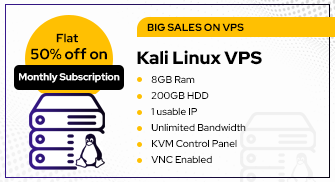 Discount on Kali-Linux VPS